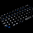 thumbnail image 3 of Mini teclado Bluetooth, teclado inalámbrico retroiluminado con aprendizaje por infrarrojos, teclado portátil de 2,4 G con panel táctil para LEGION Go, 3 of 5