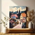 thumbnail image 6 of Village Path Canvas Print/Wall Art， Perfect for Living Room， Bedroom， Office， Kitchen， and Hallway Decoration., 6 of 8