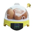 7 Eggs Holder Semiauto Egg Turning Incubator Egg Poultry Hatcher With