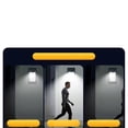 thumbnail image 4 of zhangmingg Outdoor Solar Powered Motion Sensor Light with 3 Modes for Fence Wall Garage and Patio, 4 of 8