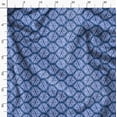 thumbnail image 3 of Soimoi Pure Silk Purple Fabric By the Yard - 42 Inch Wide - Geometric Tie & Dye - Geo Harmony: Geometric Patterns in Tie & Dye Printed Fabric, 3 of 6