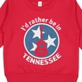 thumbnail image 3 of Inktastic I'd Rather Be in Tennessee Toddler Sweatshirt, 3 of 4