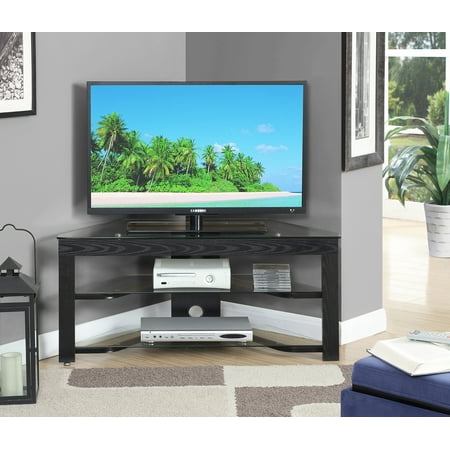 UPC 095285408634 product image for Convenience Concepts Designs2Go Wood and Glass TV Stand for TVs up to 42