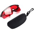thumbnail image 1 of Lunettes de Sécurité pour Niveau Laser, Laser Rotatif et Laser Multi-Ligne Rouge - Faisceau Rouge (Boîte Incluse), 1 of 5