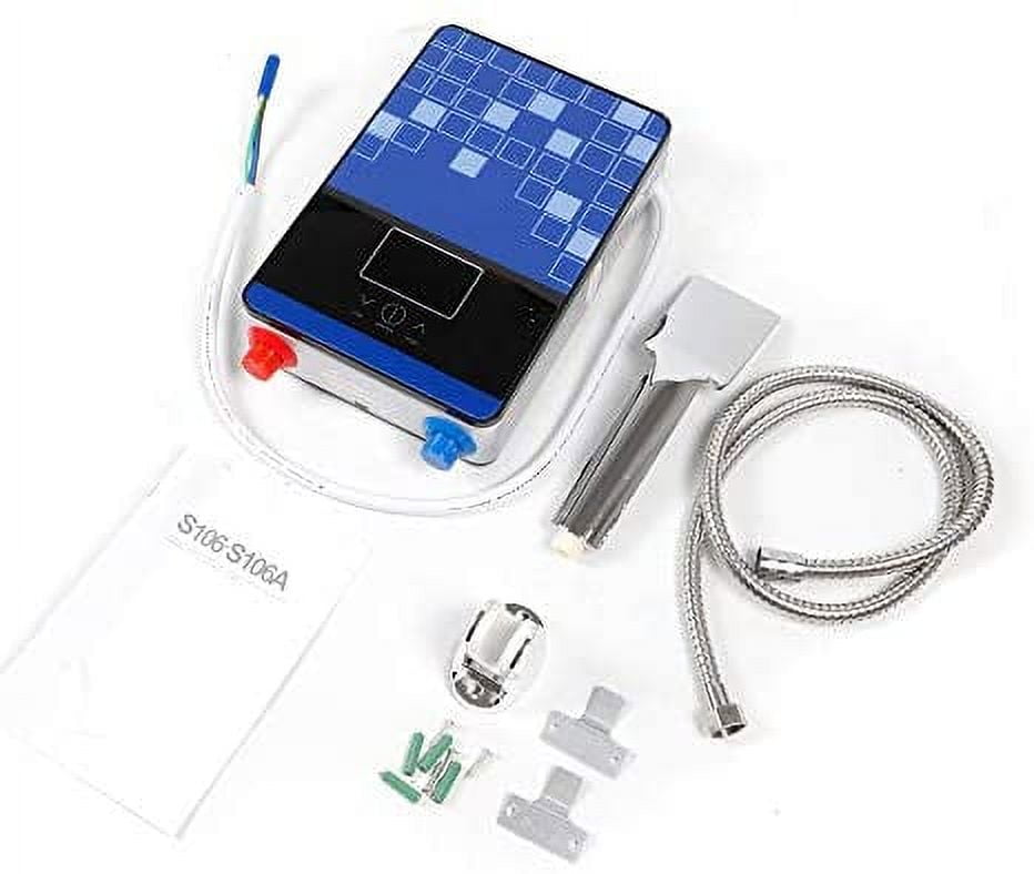 Electric Tankless Instant Hot Water Heater Bathroom Shower Kitchen 4.5kW