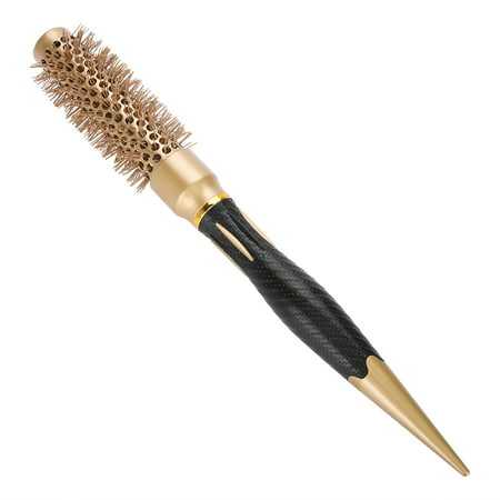 Round Hair Brush for Blow Drying Round Brush Professional Anion Anti-static Large Hair brushes Salon Styling Comb Gold &
