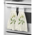 thumbnail image 2 of Accessories Kitchen Cloth Hanging Dishcloths Cloth Absorbent Supplies Bathroom Towel Hand Gift Snowman Truck Christmas, 2 of 7