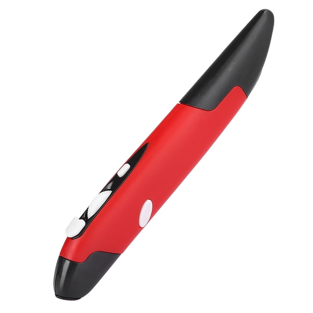 Innovative Vertical Pen Mouse Ergonomic Design, Plug and Play, On / Off Switch, 2.4GHz, 800 / 1200 / 1600DPI, 4 Button,7 / 8 / Vista / XP / 2000 // Linux / OS X