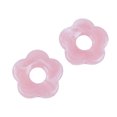 thumbnail image 1 of Jumpingount 2 piezas de acrílico flor Color sólido DIY decorativo ahueca hacia fuera pendiente collar joyería hacer hallazgos Ropa, zapatos y accesorios Miscelánea Púrpura claro Jumpingount AP015879-07, 1 of 6