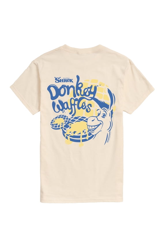 - Donkey Waffles - Men's Short Sleeve Graphic T-Shirt