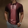 thumbnail image 2 of Vedolay Polo Shirts For Men Men's Short Sleeve Polo Shirts Quick Dry Outdoor Golf Shirts with Pocket, L, 2 of 3