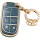 thumbnail image 1 of Funda para llavero YONGSHENG compatible con Jeep Grand Cherokee Renegade Wrangler Azul, 1 of 5