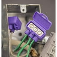 thumbnail image 3 of King Innovation 95135 AlumiConn wire connector, 100 pk, Purple, Count, 3 of 7