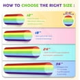 thumbnail image 4 of Yes4All 36inch Exercise Foam Roller EVA Rainbow Smooth, 4 of 7