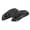 Black, variant on Upgrades Hand Guards Set Aluminum Motorcycle Hand Guards Motorcycle Handguards Pair for Street Road Glides & Road