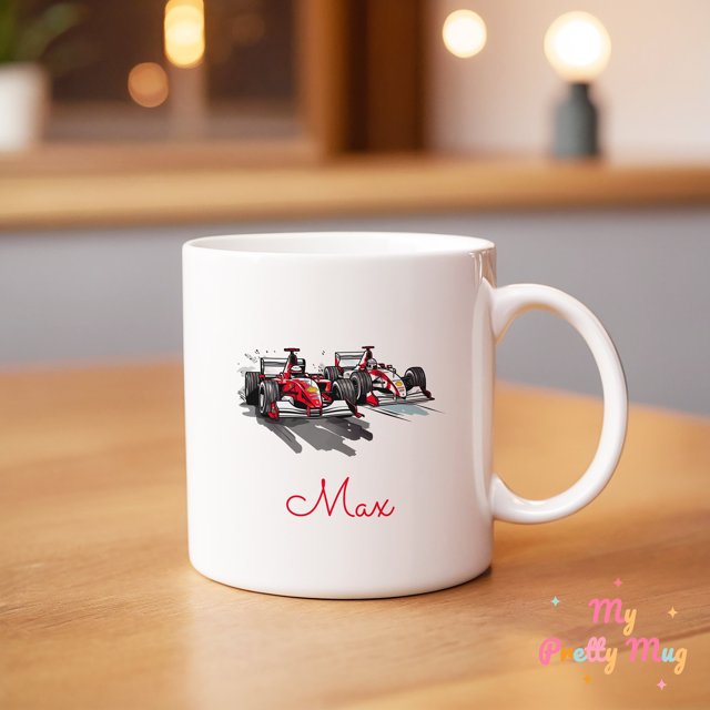 Formula One Mug Personalized Formula One Mug Race Car Mug Formula One Coffee Mug F1 Race Coffee Cup Race Tea Cup Ceramic Mug Gift For Him