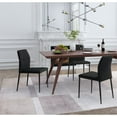 thumbnail image 2 of Zuo Chaise de Salle à Manger Révolution - Noir, 2 of 7
