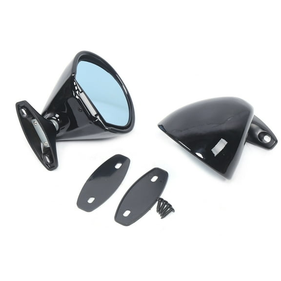 1 Pair Vintage Classic Universal Car Racing Door Side Rearview Wing Mirrors 2PC