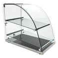 thumbnail image 6 of 23 in. Commercial Countertop Bakery Display Case with Front Curved Glass and Rear Door, 2.4 cu. ft. DC-2CN, 6 of 11