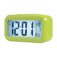 thumbnail image 1 of Smart Digital Alarm Clock With Date And Temperature Snooze Button On Battery Operated Rectangle Desk Clock With Night Light For Bedroom Kids Children Girls Boys, 1 of 7