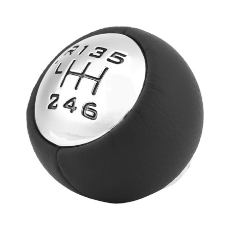 BOROCO Car Gear Shift Knob, 6 Speed Gear Shift Lever Knob Head for 307 308 3008 407 5008 807 C3 C4 C8