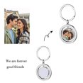 thumbnail image 6 of Personalized Keychain with Picture,Personalized Photo Keychain,Metal Pendant Keyrin,Double Sided Colorful Photo Key chains Memorial Gifts for Family Lover,Girlfriend Pet Memorial Gift, 6 of 7