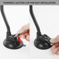 thumbnail image 2 of Soporte ajustable para secador de pelo, soporte para secador de pelo con rotación de 360 ​​grados con brazo posicionable y ventosa, soporte para secador de pelo manos libres, 2 of 4
