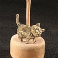 thumbnail image 4 of Yammee Cats Figurines Animal Statue Cats Decorative Objects Table Ornament Home Decors, 4 of 9