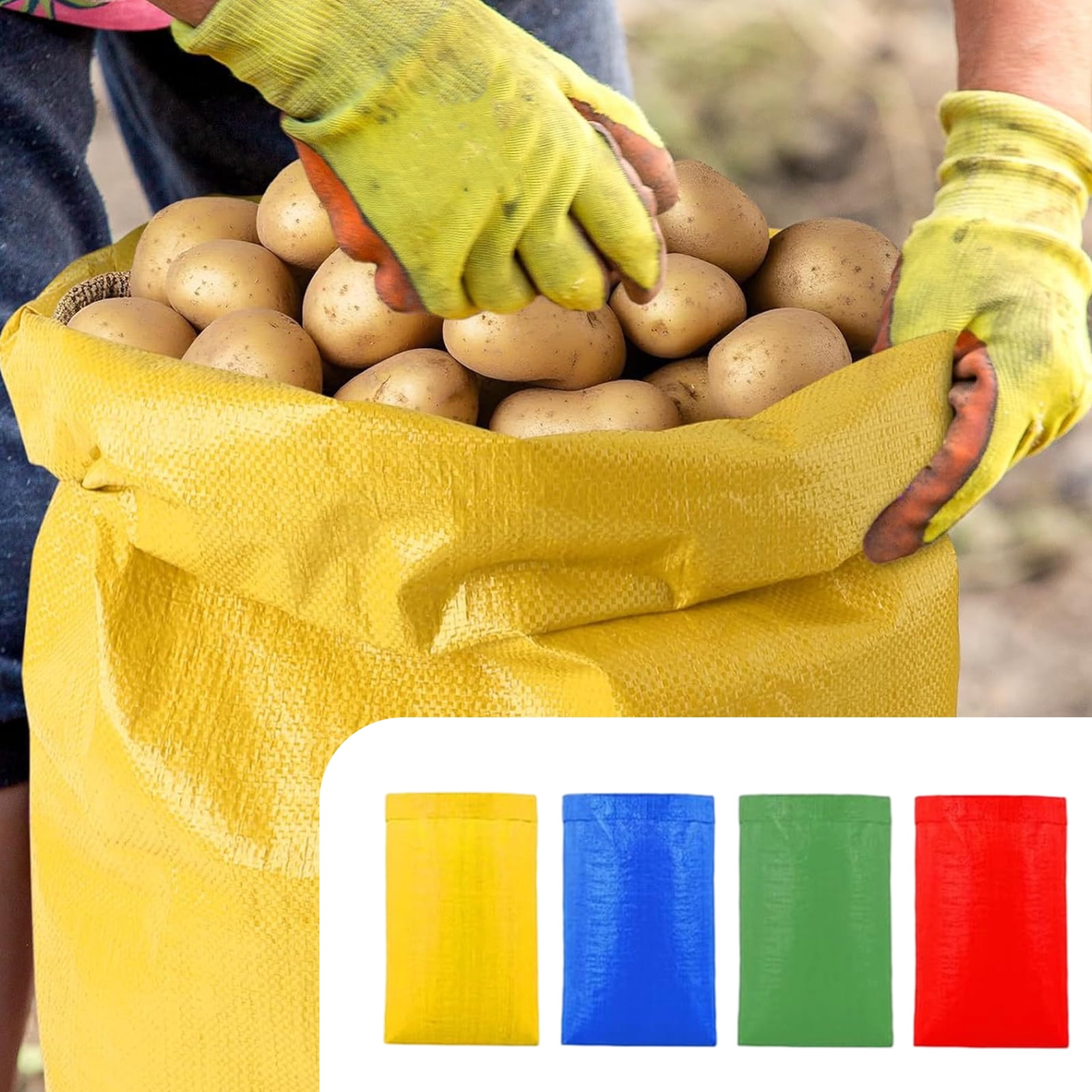 8pcs Colorful Jumping Bags for Childrens Outdoor Activities Sacks Race Game at Family Gatherings Sturdy Materials