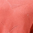 thumbnail image 4 of Aayomet Cardigan For Women Dressy Turtleneck Sweater Women Fitted Knit Casual Jumper Tops,Pink S-XXL, 4 of 5