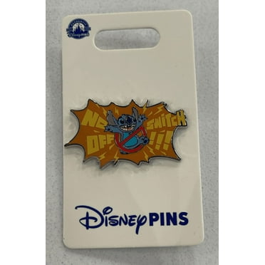 Disney Parks Stitch -No Switch OFF- Pin New with Card
