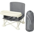 thumbnail image 1 of Greenwalnut Portable Baby Chair | Camp Chair | Booster Seat With Removable Tray (Grey), 1 of 4