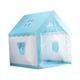 thumbnail image 1 of Tienda de juegos para niños, casa de juguete con castillo de princesa, casa de juegos portátil para niños azul, 1 of 9