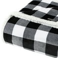 thumbnail image 3 of Eddie Bauer Cabin Plaid Charcoal Ultra Soft Plush Fleece Full/Queen Blanket, 3 of 8