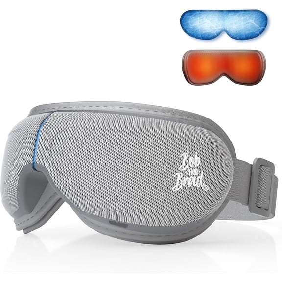 Bob and Brad Eye Massager with Heat and Cooling, Heated Eye Mask for Eye Strain Dry Eye Relief Improve Sleep, EyeOasis 2 Eye Massager for Migraines, Gifts for Women Men