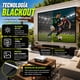 thumbnail image 4 of Pantalla Proyector Manual 100pulg. AUDIOTEK Blanco Intenso Blackout 16:9 Quick Release, 4 of 8