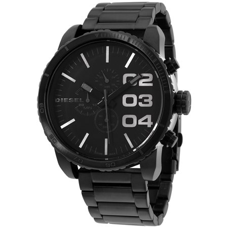Diesel Men's Double Down 51 Watch Quartz Mineral Crystal DZ4207