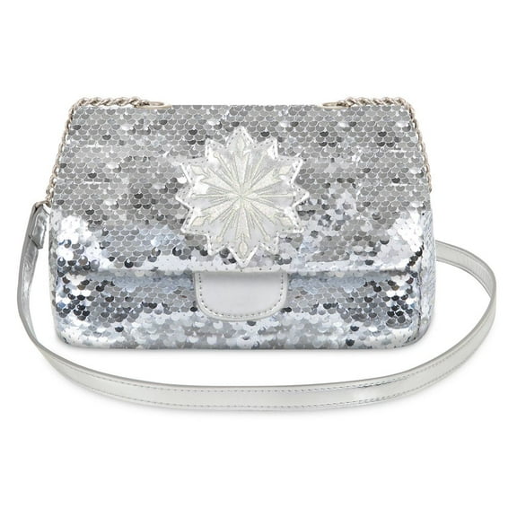 Kids' Disney Frozen Flip Sequin Handbag - Silver/White - Disney Store