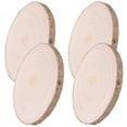 thumbnail image 1 of FESTFENDS 4Pcs Reusable Wood Trivet Pads Heat Insulation Round Kitchen Use, 1 of 5