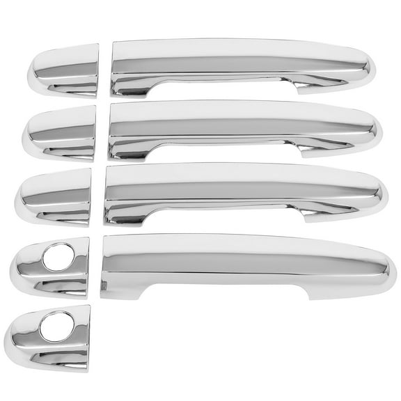 cciyu Chrome ABS Door Handle Cover Exterior for 2003-2012 for Toyota Matrix,2001-2011 for Toyota RAV4,2005-2008 for Toyota Solara,2007-2011 for Toyota Yaris, Door Handle Cover Car Accessories(4PCS)