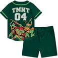 thumbnail image 2 of Teenage Mutant Ninja Turtles Boys Baseball Jersey Shirt and Shorts Clothing Set- Little and Big Boys Sizes 4-20, 2 of 9