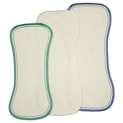 Best Bottom Cloth Diaper Hemp Organic Cotton & Fleece Insert -