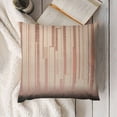 thumbnail image 3 of Rose Gold and Golden Vertical Stripes Pillow CoveGeometric Pattern Luxury Pink Glitter Geometric Line Pillows Decorative Throw Pillows Farmhouse Decor for Home Cushion Case, 3 of 5
