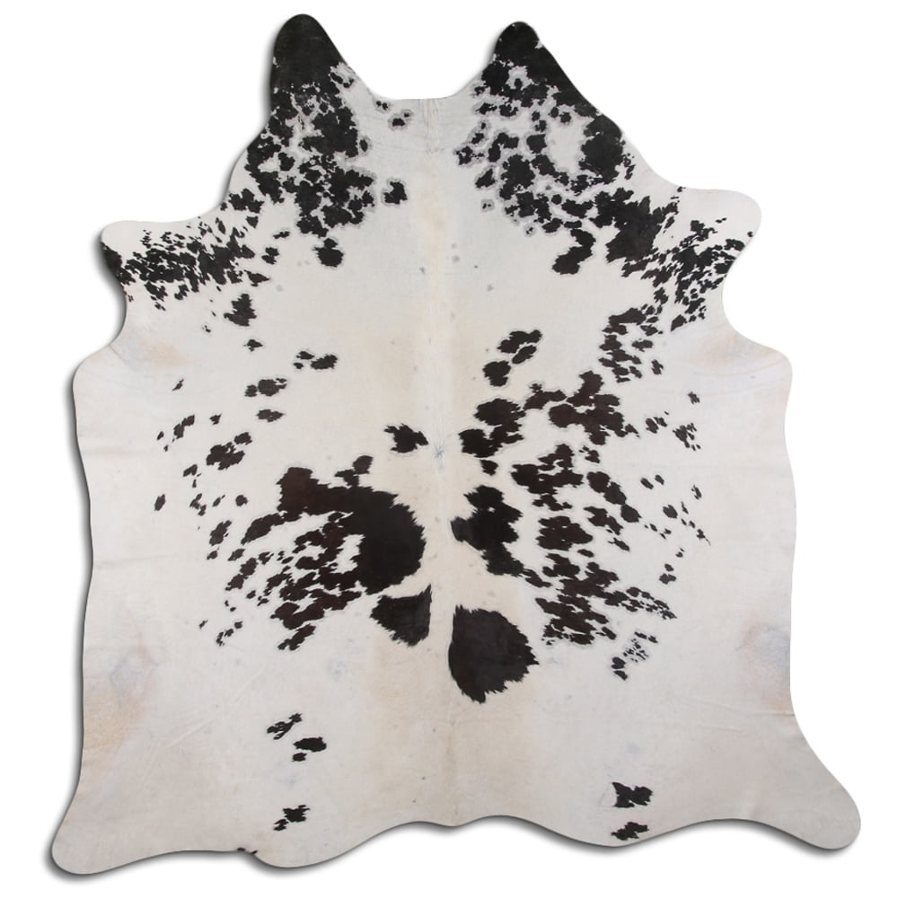 74CP 8 Ft X 7 Ft Hair On Leather Cowhide From Brazil Skin Rug Carpet Hilason