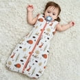 thumbnail image 2 of Sentuca Baby Sleep Sack 6-12 Months 100% Cotton Soft Sleeping Bag Printing Double Zipper Waistcoat Newborn Sleep Sacks,Multicolor, 2 of 7