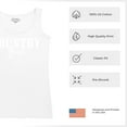 thumbnail image 6 of Country Girl Logo Women's Tank Top Minimalistic Western Style Rodeo Southern Pride Cowgirl Queen Rustic Farm Gift, 6 of 7