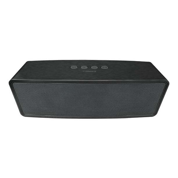 Fisher Portable Wireless Bluetooth Speaker, Builtin Mic, Sleek Design