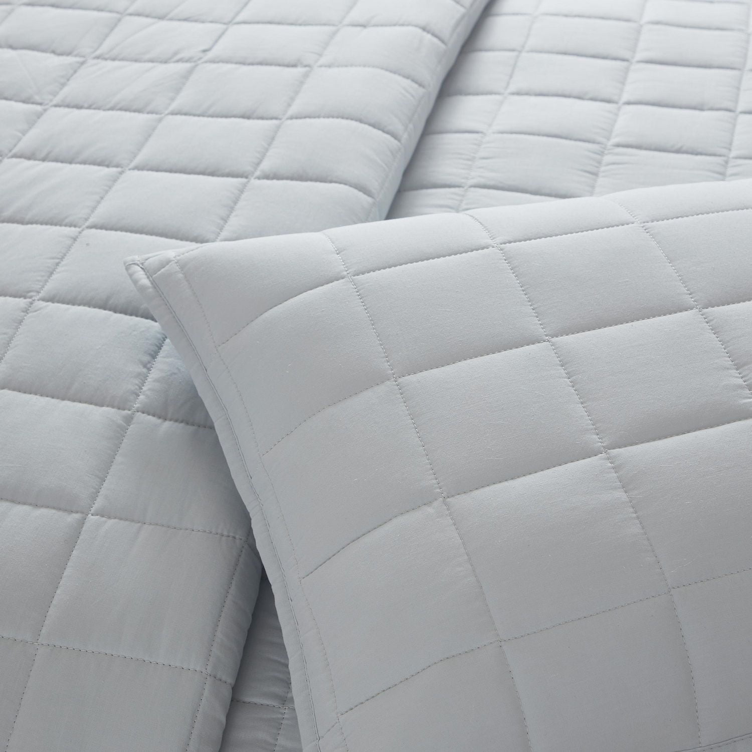 Avery Pure Cotton Bamboo Box 3 Piece Double/Queen Quilt Set