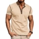 thumbnail image 1 of Ceisia Men's Gradient Printed Casual Elastic Sports Round Neck Active Top Gift, 1 of 6