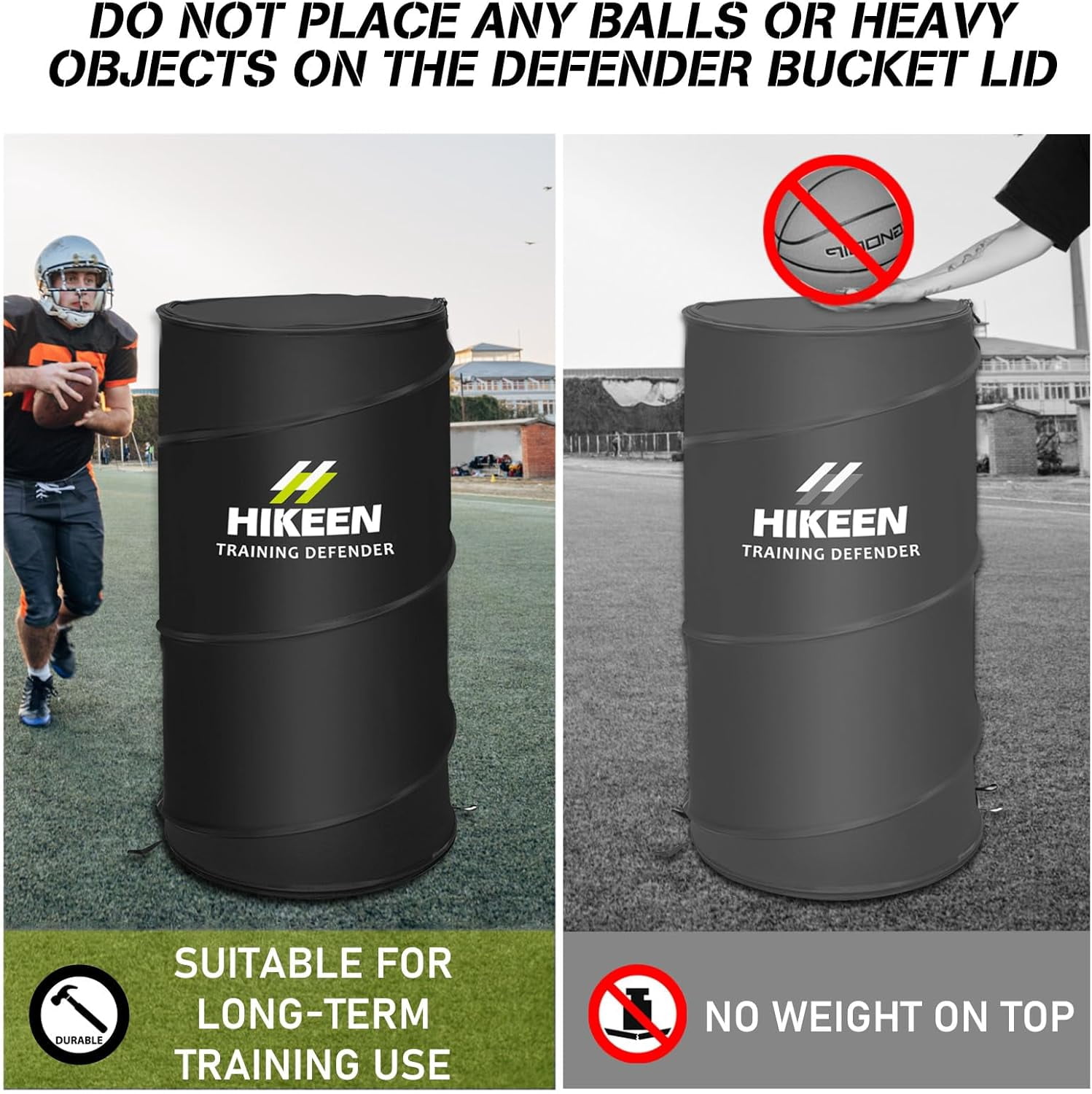 Adoreal Basketball Defender Dummy 4 Pack - Pop Up Safely Simulate Defender - Foldable Training Equipment for Basketball, Soccer, Football and More